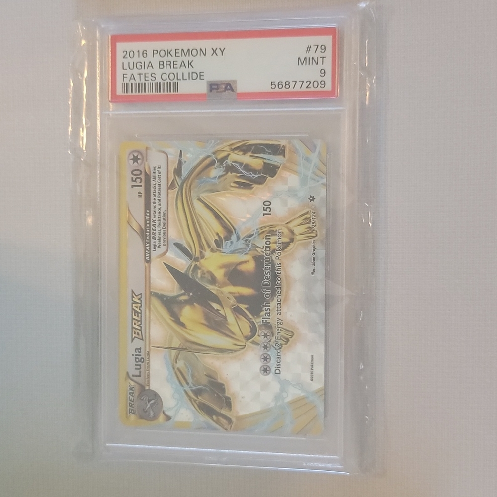 Psa 9 mint lugia break